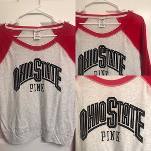Ohio State PINK Victoria’s Secret Long Sleeve Top
